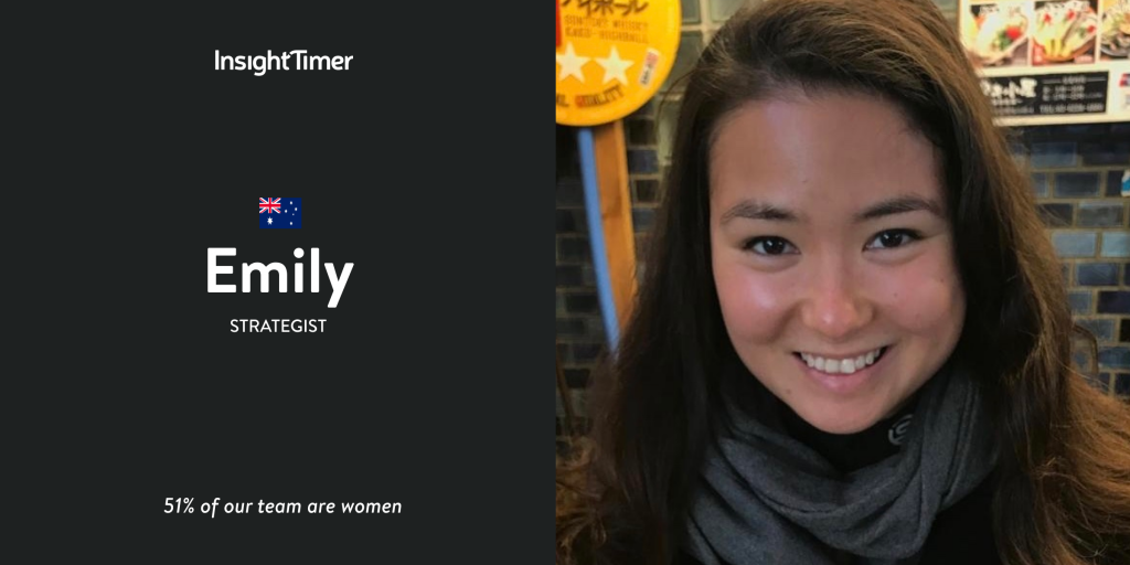 Meet Emily Insight Timer Strategist Insight Timer Blog